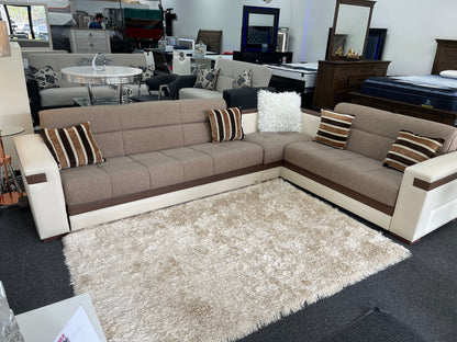 Sectional sofa bed