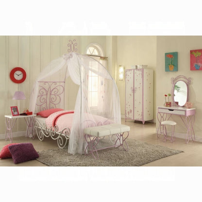 Priya II Twin Bed W/Canopy