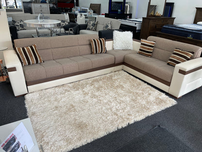 Sectional sofa bed