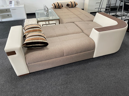 Sectional sofa bed