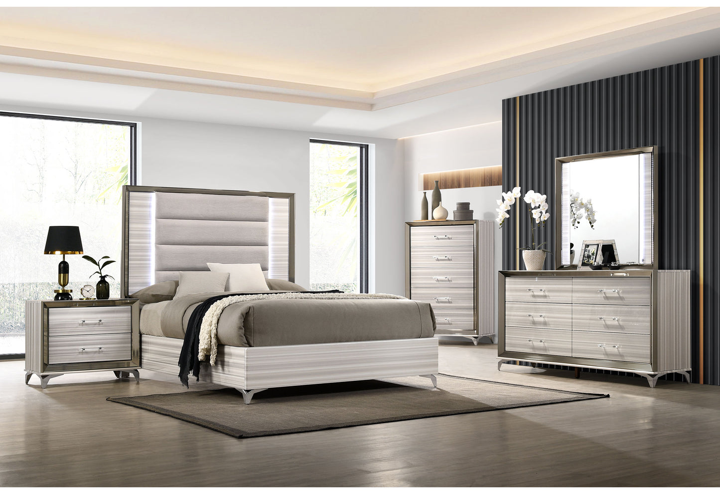 Zambrano-QBG-5 pcs bedroom set